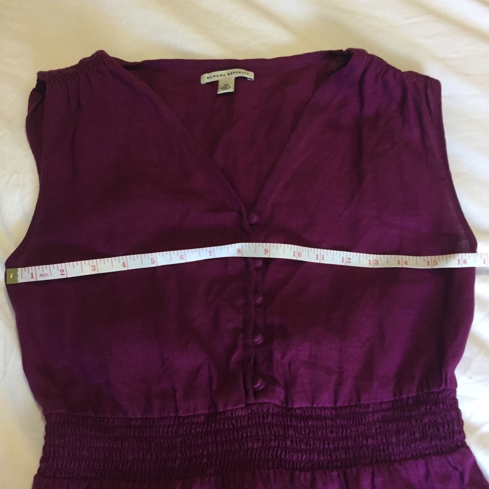 Banana Republic // Purple Linen Top - Picture 6 of 8